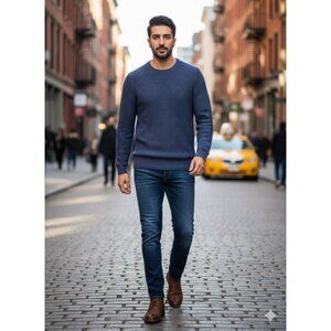 Bonobos Diamond Stitch Crew Neck Sweater